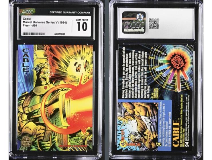 This curated set of four cards is a magnificent visual feast, paying homage to the mutant sagas of the 1994 Marvel Universe S